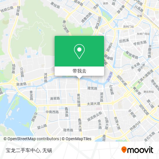 宝龙二手车中心地图