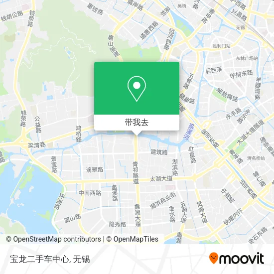 宝龙二手车中心地图