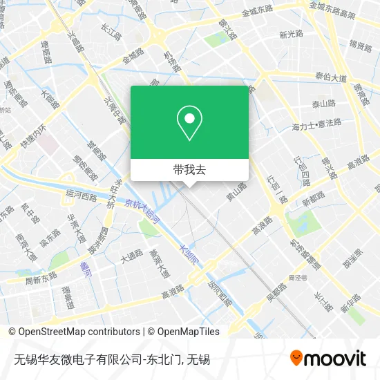 无锡华友微电子有限公司-东北门地图