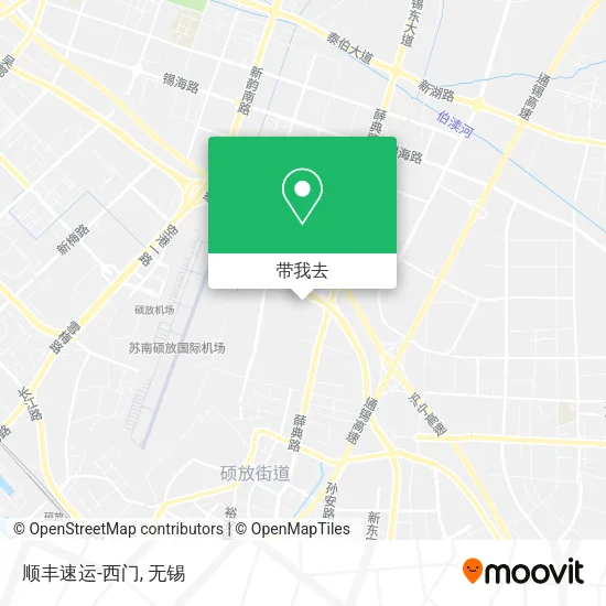 顺丰速运-西门地图