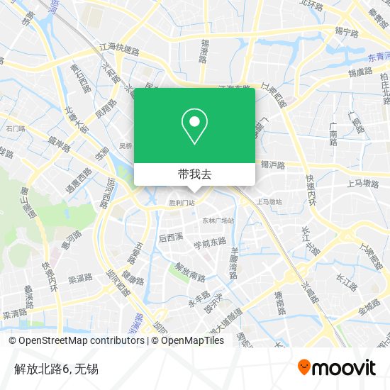 解放北路6地图