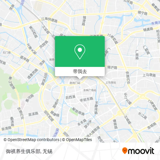 御祺养生俱乐部地图