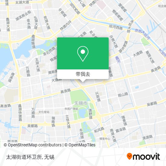 太湖街道环卫所地图