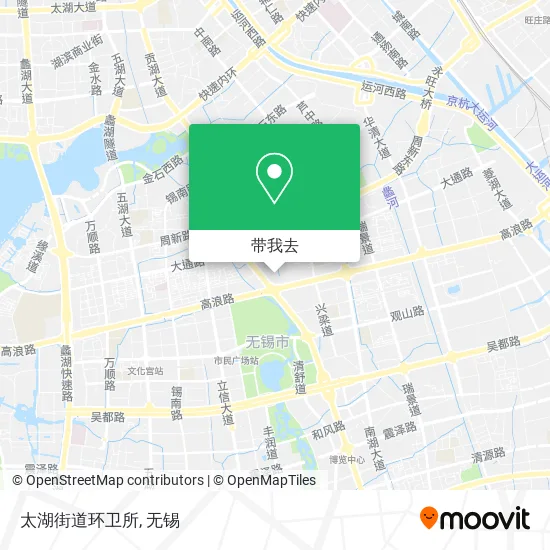 太湖街道环卫所地图