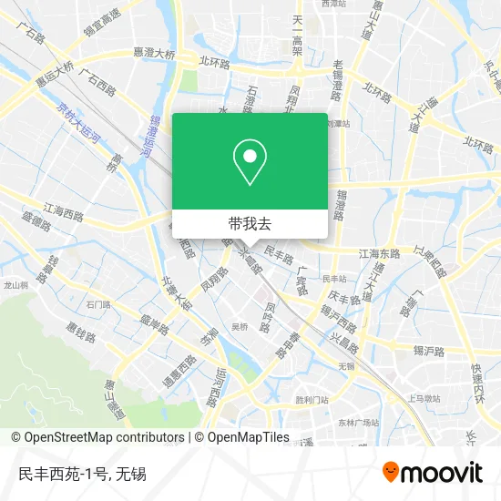 民丰西苑-1号地图