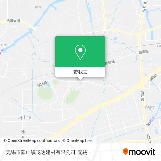 无锡市阳山镇飞达建材有限公司地图