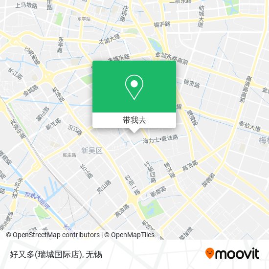 好又多(瑞城国际店)地图