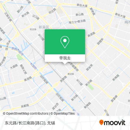 东元路/长江南路(路口)地图