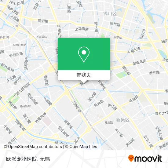欧派宠物医院地图