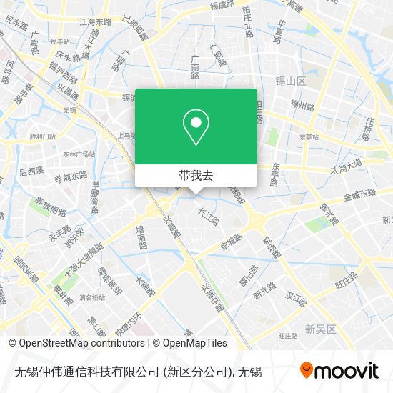 无锡仲伟通信科技有限公司 (新区分公司)地图