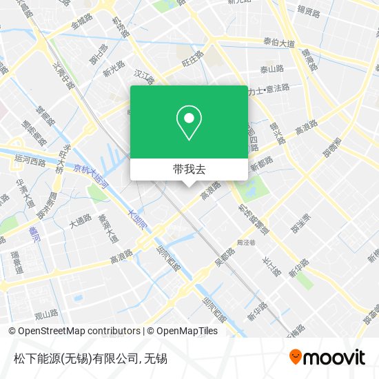 松下能源(无锡)有限公司地图