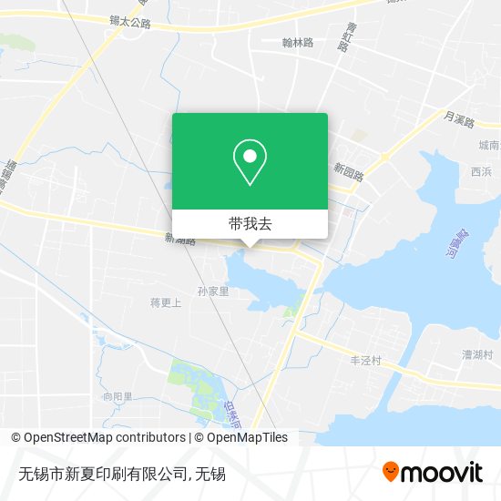 无锡市新夏印刷有限公司地图