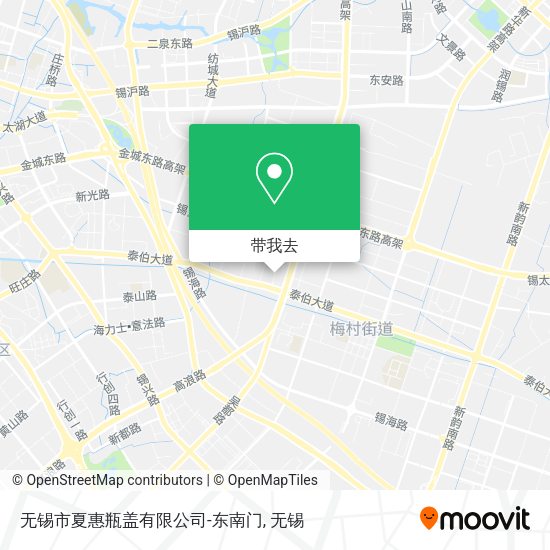 无锡市夏惠瓶盖有限公司-东南门地图