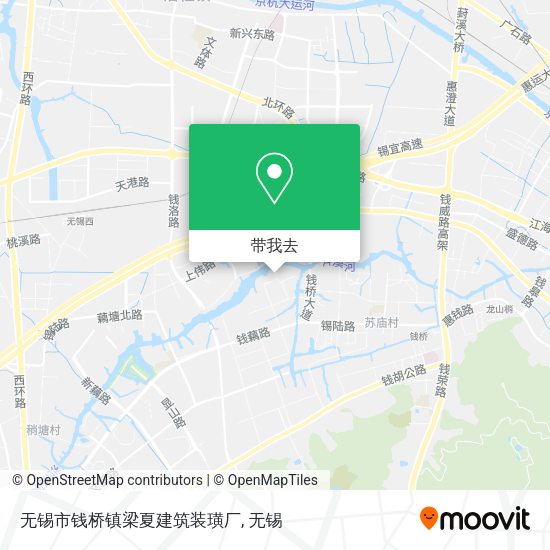 无锡市钱桥镇梁夏建筑装璜厂地图