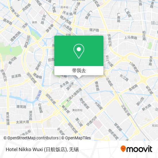 Hotel Nikko Wuxi (日航饭店)地图