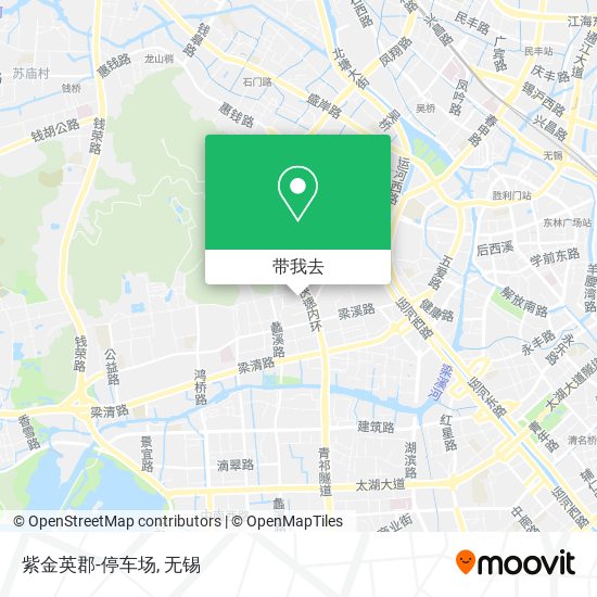 紫金英郡-停车场地图