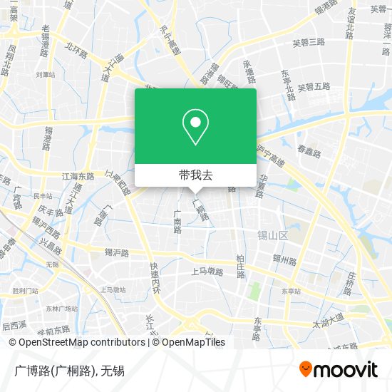 广博路(广桐路)地图
