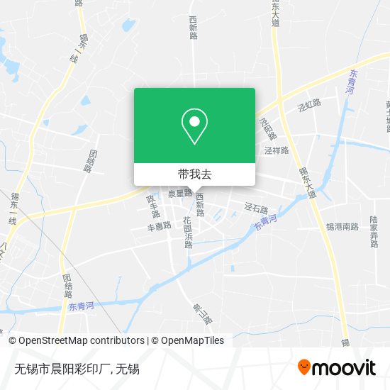 无锡市晨阳彩印厂地图