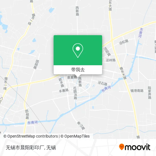 无锡市晨阳彩印厂地图