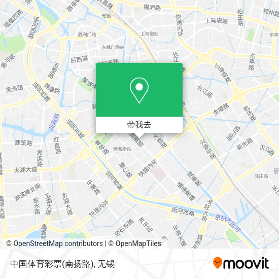 中国体育彩票(南扬路)地图