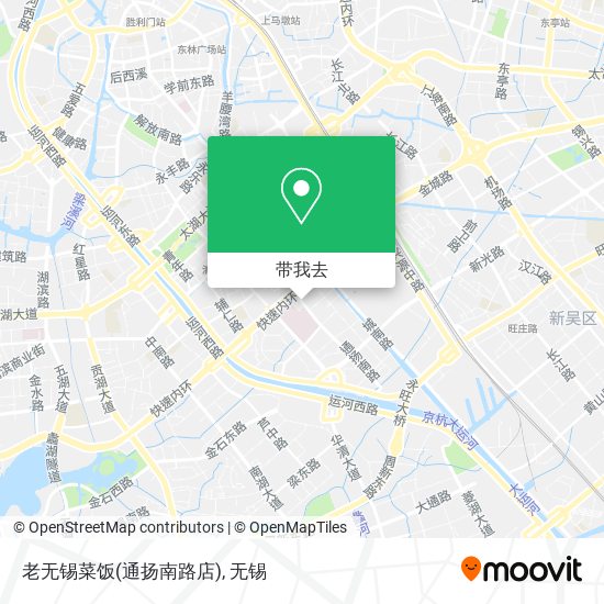 老无锡菜饭(通扬南路店)地图