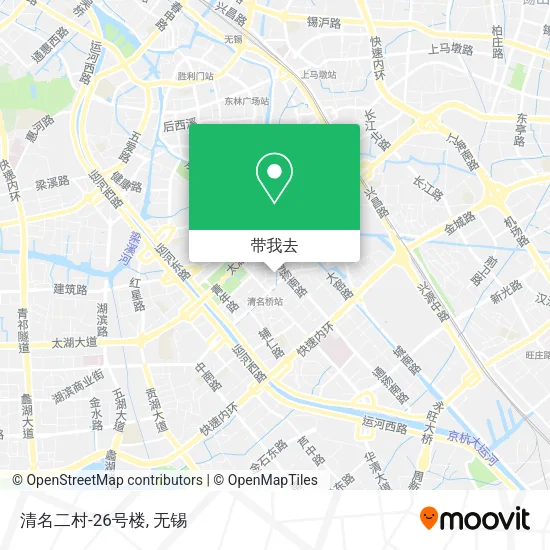 清名二村-26号楼地图