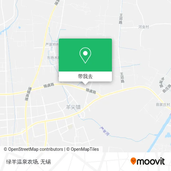 绿羊温泉农场地图