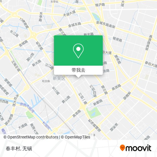 春丰村地图