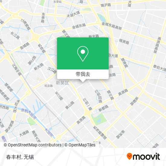 春丰村地图