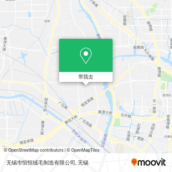 无锡市恒恒绒毛制造有限公司地图
