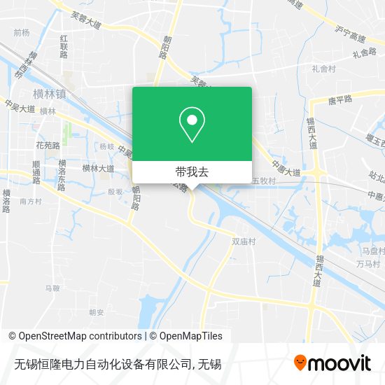 无锡恒隆电力自动化设备有限公司地图