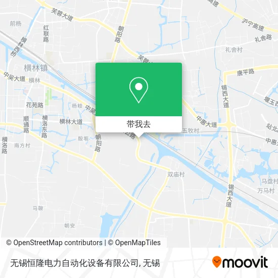 无锡恒隆电力自动化设备有限公司地图