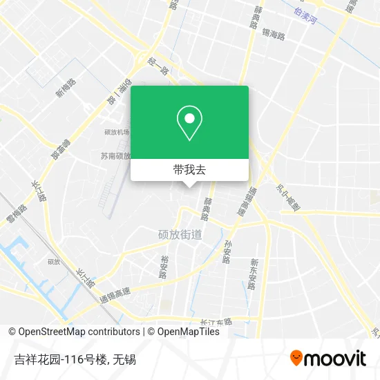 吉祥花园-116号楼地图