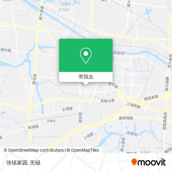 张镇家园地图