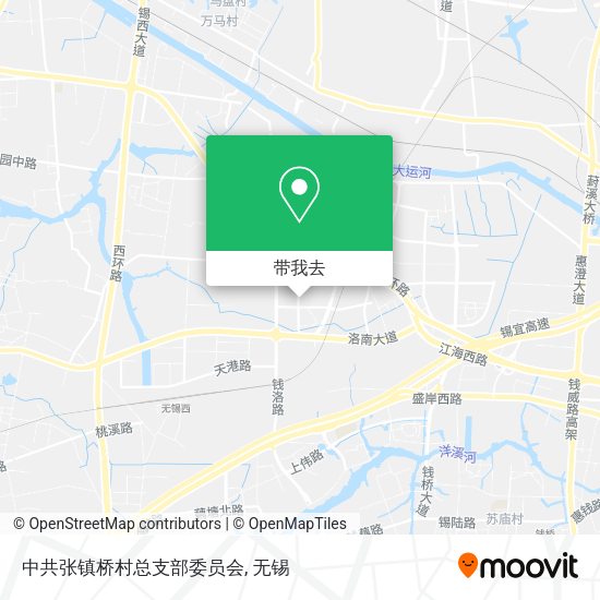 中共张镇桥村总支部委员会地图