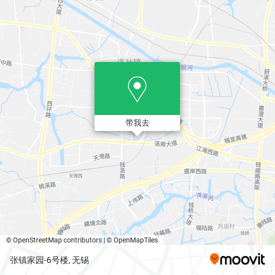 张镇家园-6号楼地图