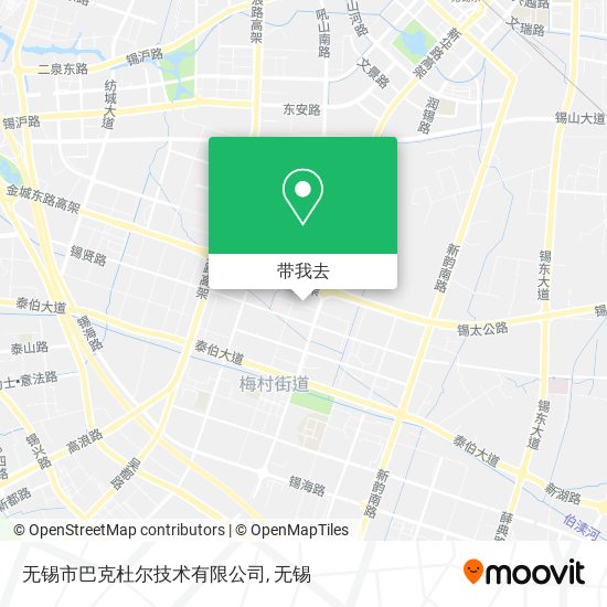 无锡市巴克杜尔技术有限公司地图