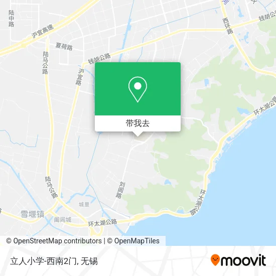 立人小学-西南2门地图