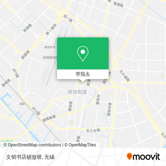 文韬书店硕放驿地图