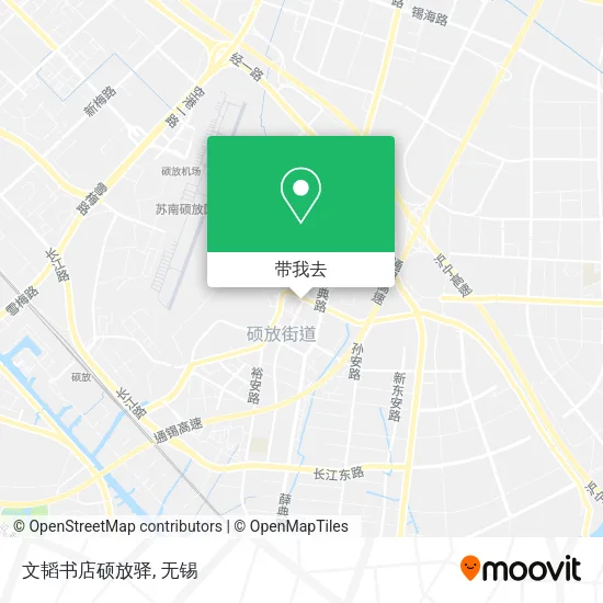 文韬书店硕放驿地图