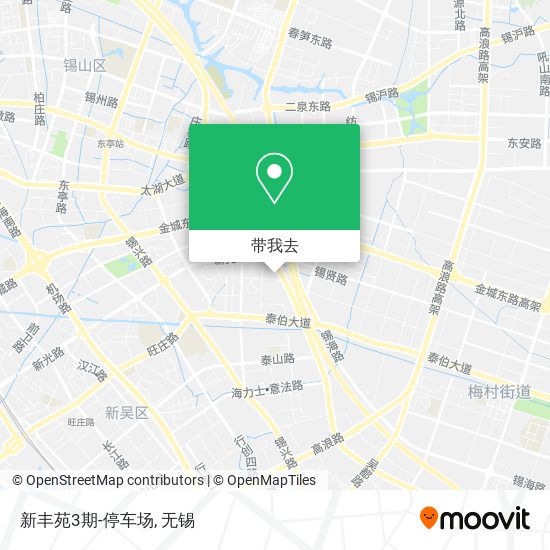 新丰苑3期-停车场地图