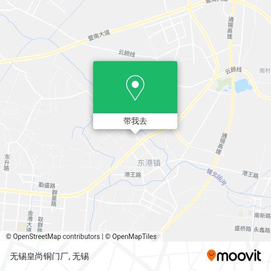 无锡皇尚铜门厂地图