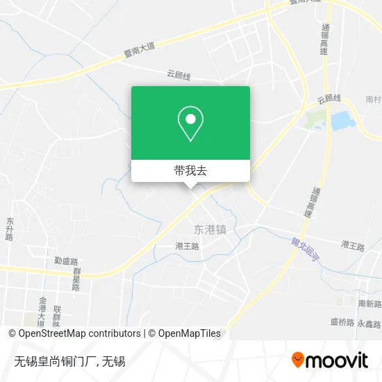 无锡皇尚铜门厂地图