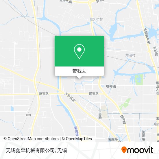 无锡鑫皇机械有限公司地图