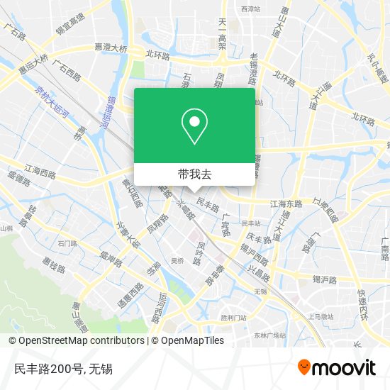 民丰路200号地图