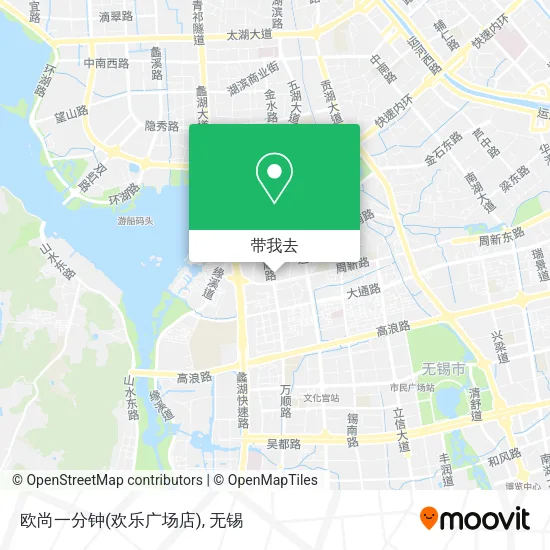 欧尚一分钟(欢乐广场店)地图