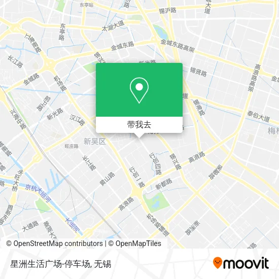 星洲生活广场-停车场地图