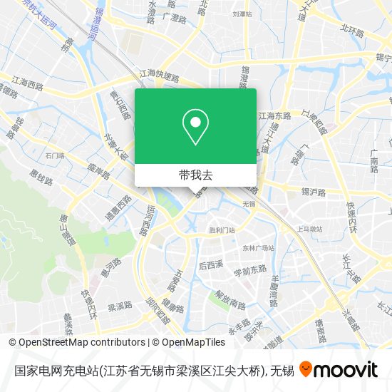 国家电网充电站(江苏省无锡市梁溪区江尖大桥)地图