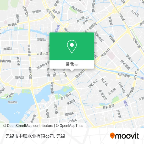 无锡市中联水业有限公司地图