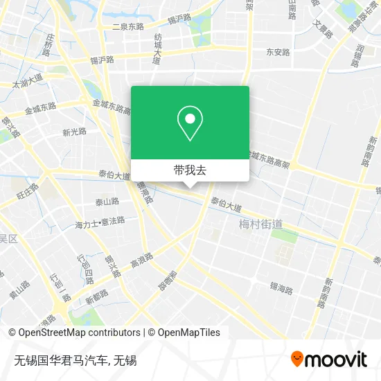 无锡国华君马汽车地图